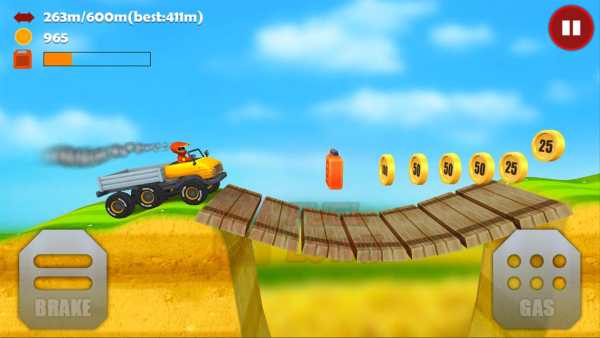 Hill Racing 3D: Uphill Rush screenshot 2