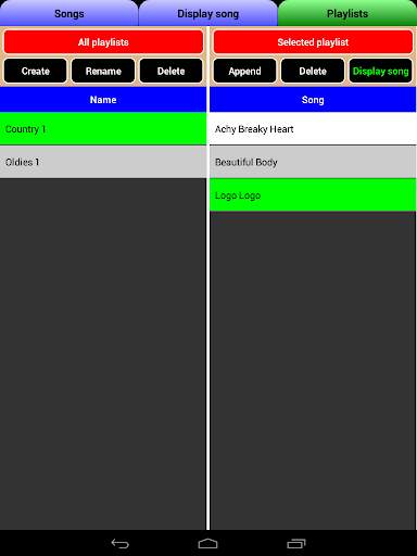 Songbook, MusicBook, MP3 Player, MIDI Karaoke screenshot 13