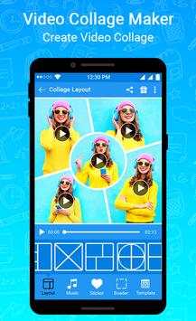 Video Collage Maker 1 تصوير الشاشة