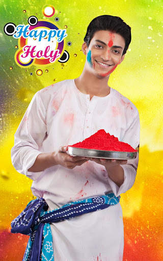 Holi Photo Editor - Photo Frames 5 تصوير الشاشة