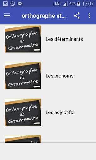règles d'orthographe et grammaire screenshot 2