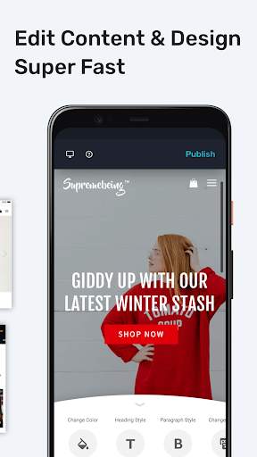 Build a Website - Online Store screenshot 2