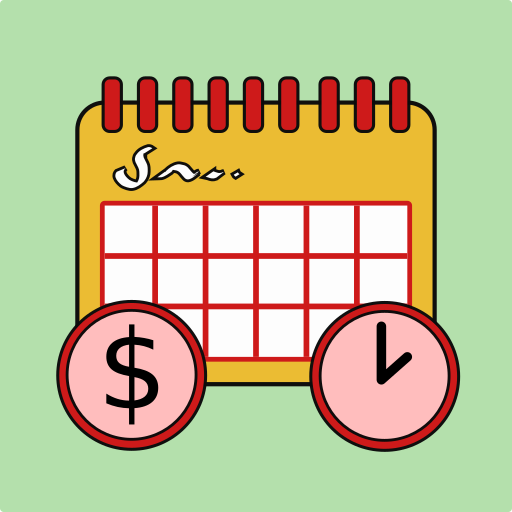 Hours Worked Calculator - Overtime - Salary Calc icon