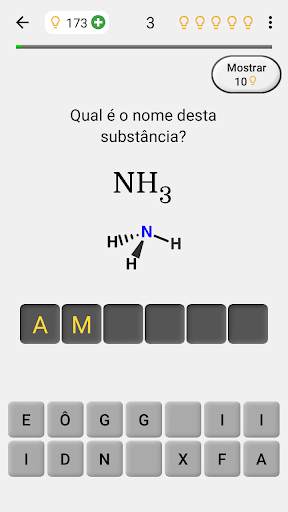 Substâncias químicas: Química orgânica, inorgânica screenshot 1