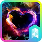 Colorful Heart Launcher theme 1.0