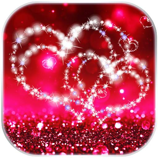Glitter Love Sparkle Keyboard Theme 10002001