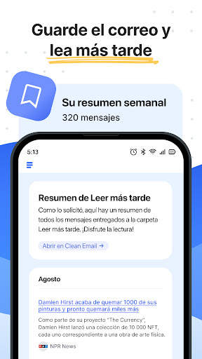 Clean Email - Ordene Recibidos screenshot 8