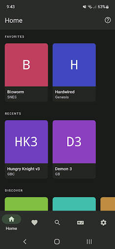 Lemuroid screenshot 1