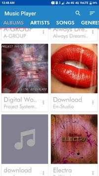 Music Mp3 Player Free (Advanced Player) screenshot 1