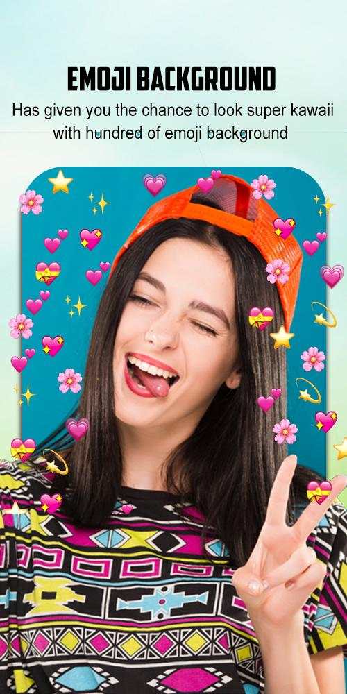 Emoji Background Photo Editor screenshot 4