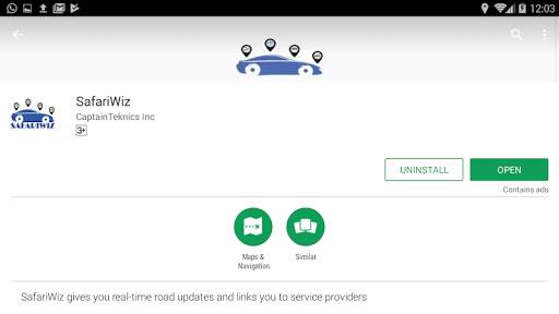 SafariWiz Mobility Solutions screenshot 17