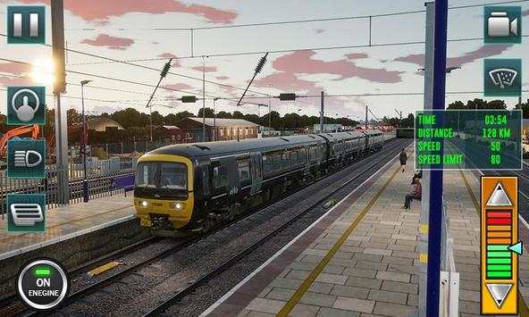 Train Simulator 3D - Train Driving Games Pro 2019 screenshot 1