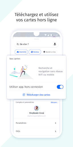 Cartes et navigation HERE WeGo screenshot 6