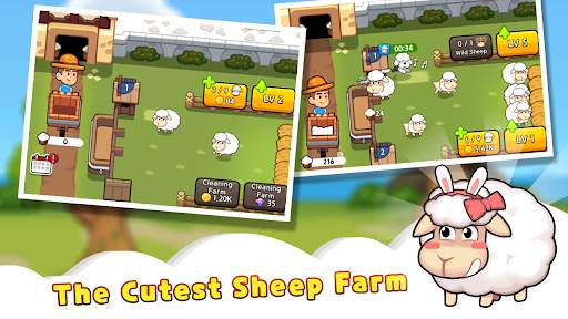 Sheep Farm : Idle Games & Tyco screenshot 1