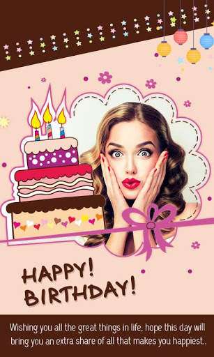 Birthday Photo Frames Wishes screenshot 1