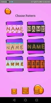 Write your name with shapes -Name art photo editor screenshot 1