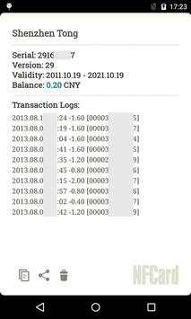 NFCard screenshot 1