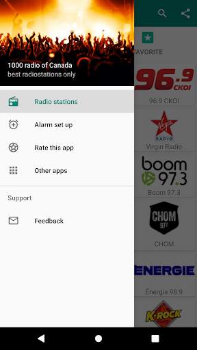1000 radio of Canada screenshot 4