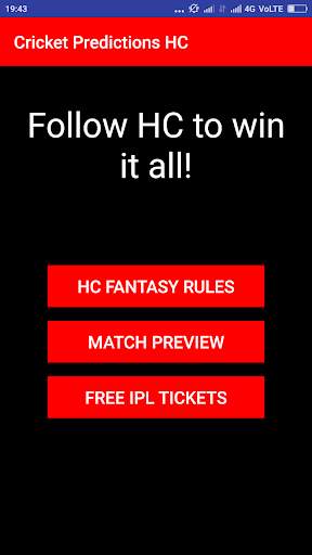 Fantasy Predictions HC screenshot 1