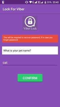 Lock for Viber screenshot 4
