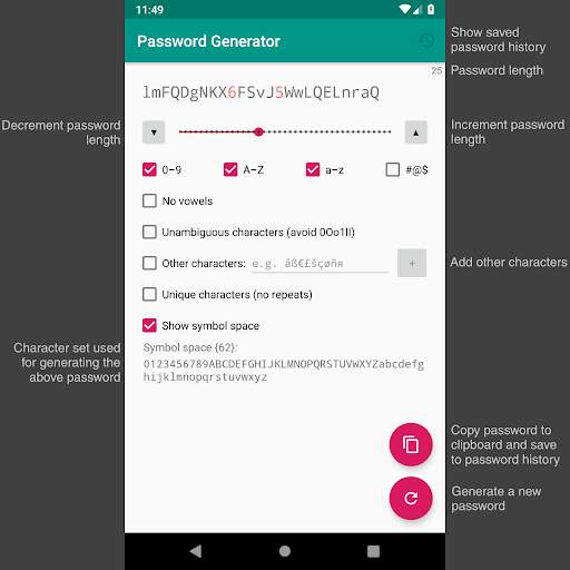Password Generator screenshot 1