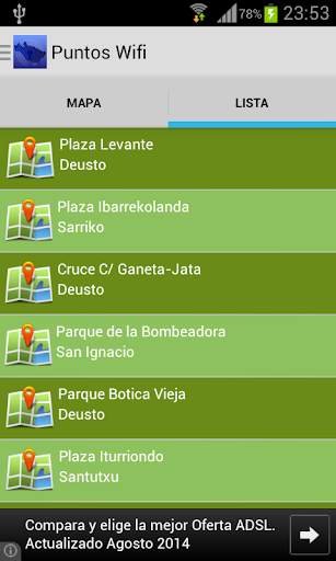 Bilbao Wifi screenshot 4