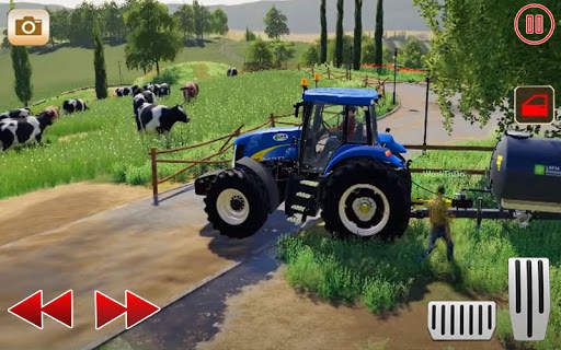 New Mountain Tractor Driving Farming Simulator screenshot 2
