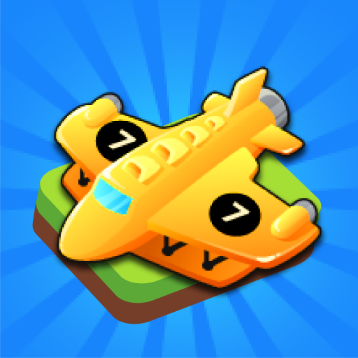 Idle Plane Tycoon Click Merge icon