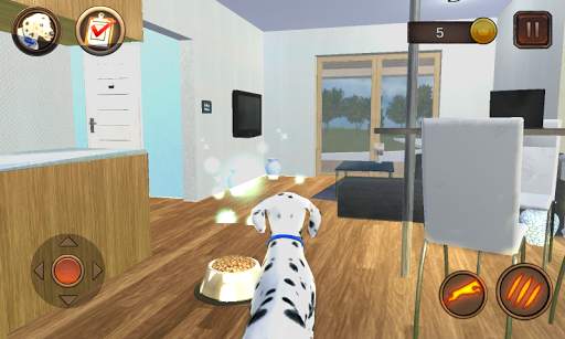 Simulator Anjing Dalmatian screenshot 4
