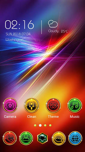 (FREE) Dazzle GO Launcher Theme screenshot 1