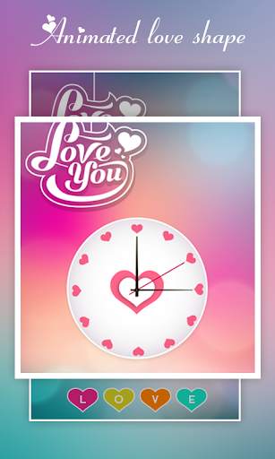 Love Clock Live Wallpaper screenshot 5