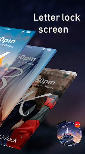 Letter Lock Screen : Gesture Lock Screen screenshot 3