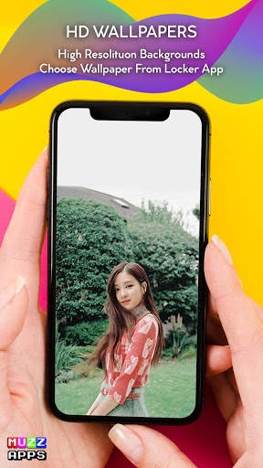 Black Pink Lock Screen 🔒 screenshot 3