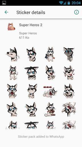 funny wastickersapp screenshot 3