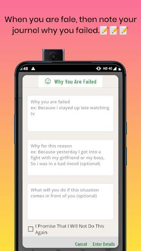 Challenge Yourself - Daily Habit And Goal Tracker 6 تصوير الشاشة