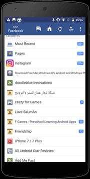Lite Messenger for Facebook screenshot 5