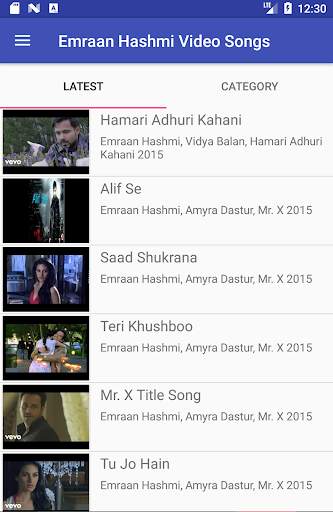 Emraan Hashmi Video Songs Lyrics screenshot 1
