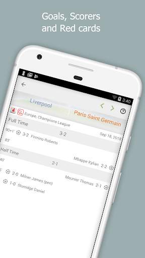 Football Data - Sepak bola, Hasil, Statistik, Live screenshot 8