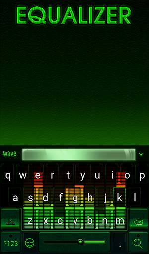Equalizer Animated Keyboard screenshot 2