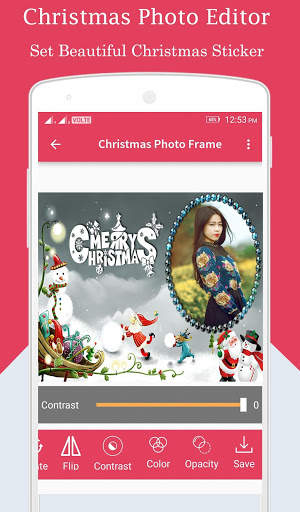 Christmas Photo Frame Editor screenshot 5