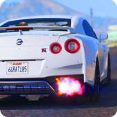 Real Car Driving GTR logo