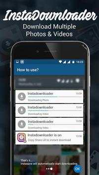 InstaDownloader HD - Video & Photo screenshot 1