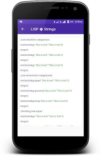 LISP Programming screenshot 6