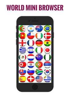 World mini browser - All in ONE скриншот 1