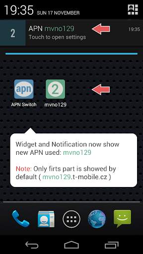 APN Switch Trial 4 تصوير الشاشة