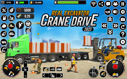 Real Construction Excavator 3D screenshot 5