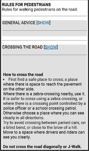 The Highway Code Singapore скриншот 2