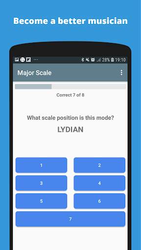 Modal Scales Music Theory Quiz screenshot 7