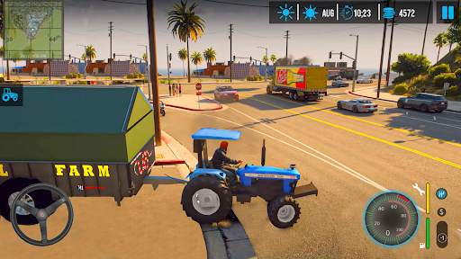tractor agricultura simulación screenshot 2