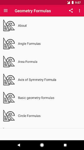 Geometry Formulas скриншот 2